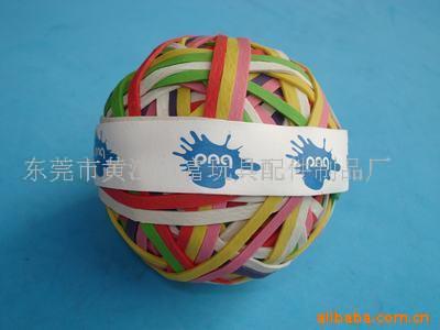 橡皮筋球,橡胶球(图)