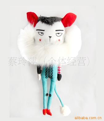 淘宝网进货-手工DIY毛绒手机挂件(图)