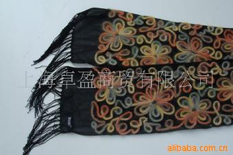 围巾,编钩围巾(图)
