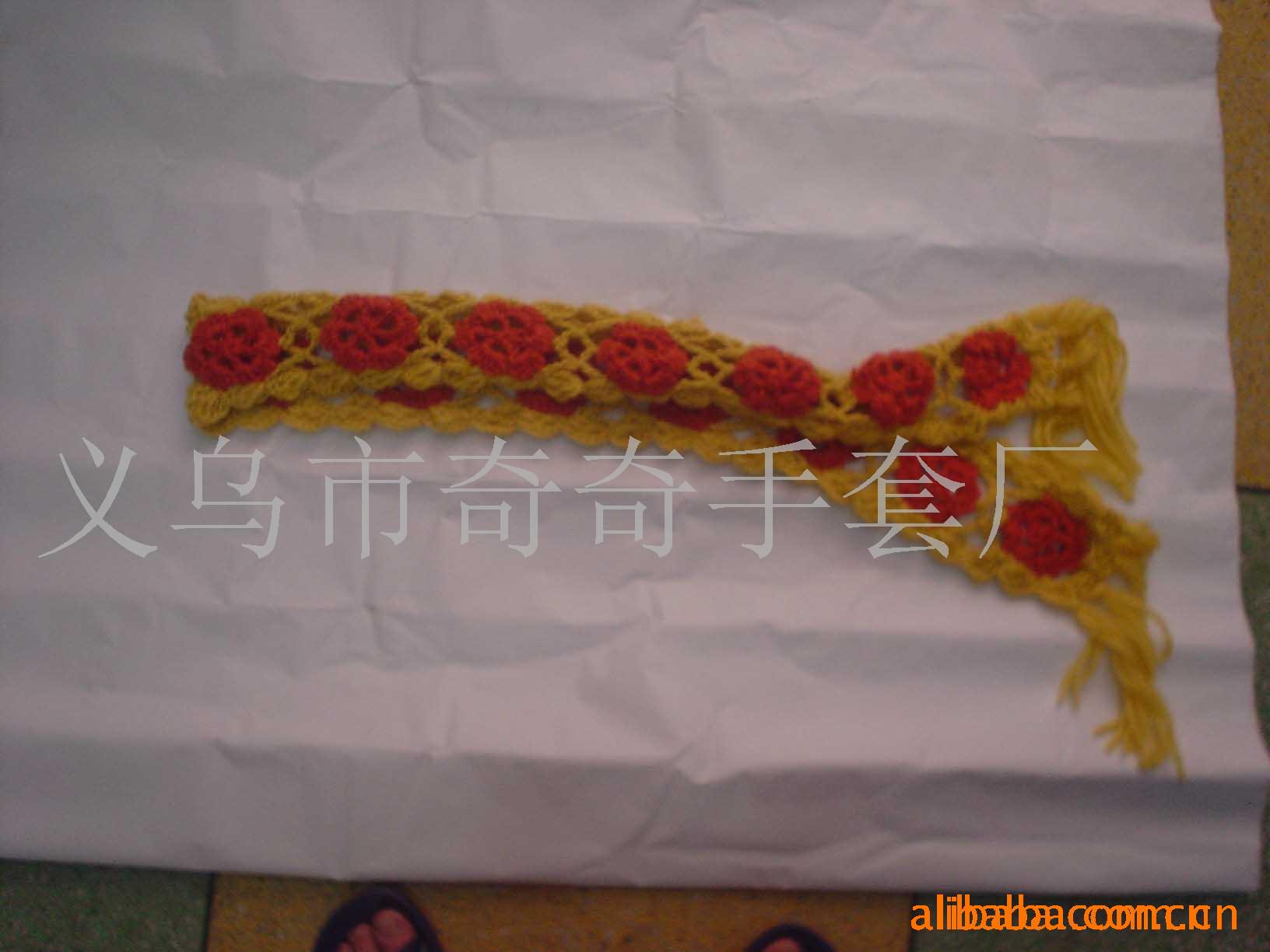 围巾手工编织围巾羊毛绒围巾披巾