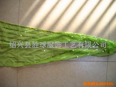 亮片围巾/腰带/珠片/方巾/丝巾/三角巾/桌布