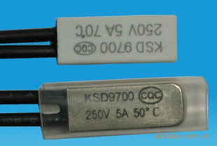 金属壳40度KSD9700温度开关常开型常闭型温控器温控开关热保护器