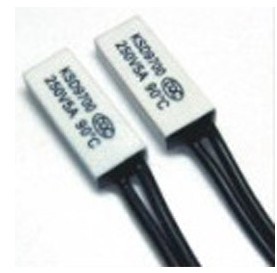 风扇铁壳45度KSD9700温度开关温控器温控开关热保护器
