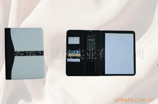 华夏风计算器夹文件夹,拉链夹,工艺精良,品保