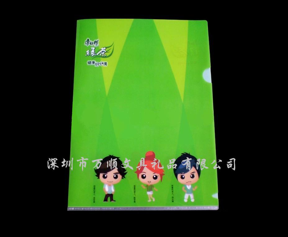 广告二页袋,L文件夹,定做单片夹,创意二页夹工厂