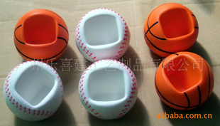 PU椅子手机座.PU足球手机座.PU手指发泡玩具(图)