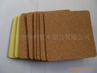 软木片水松杯垫,正方型杯垫,六方型杯垫