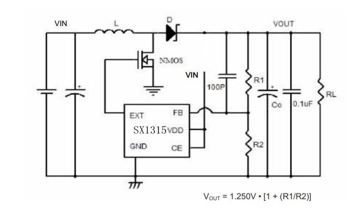 SOT23-5װ3.3Vת5V2AMOSѹоƬ