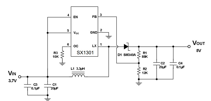 SY8009A,SY8009B,SY7208