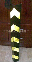 鼎豪交通设施橡胶护角护墙角防撞条100x100x100x8mm厂家直销