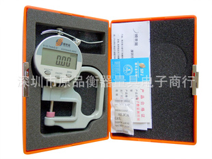 数显百分测厚仪电子厚度规0-12.7mm/0.01