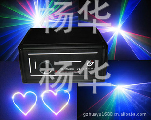 华宇2W全彩动画激光灯/2W单绿动画激光灯/户外激光地标灯