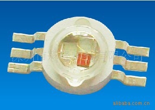 1W七彩/大功率全彩LED/高功率六脚全彩LED