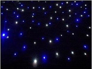 特价促销|七彩星空幕布|婚庆|舞台背景|LED效果|七彩星空布