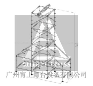 优质钢铁网架线阵音响吊架力亚架layer架