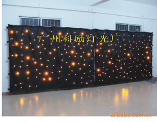 厂家直供LED星空布,舞台灯布,星空幕布