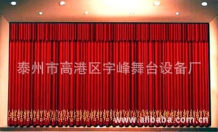 防火密丝绒舞台幕布,大幕,边侧横幕
