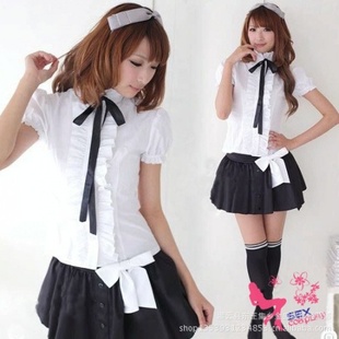 表演服装学生服装制服诱惑cosplay动漫女佣女仆装DS动漫服装
