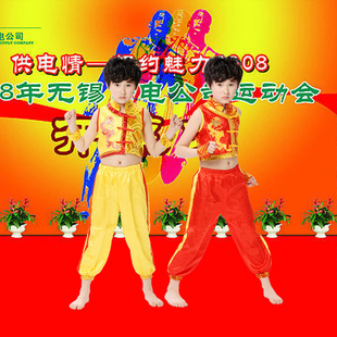 丑丫头民族舞服武术表演服装舞蹈服装舞台演出服装晚会演出服装