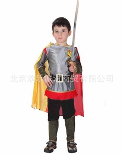 万圣节服装儿童化妆舞会服装服饰晚会派对活动表演英勇罗马武士