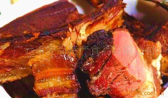 成都风味小吃腊肉、*熏腊肠安逸的很哦