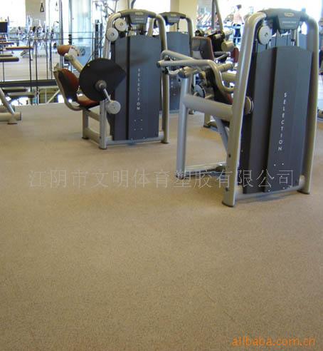 橡胶地垫弹性底垫塑胶垫弹性卷材健身垫