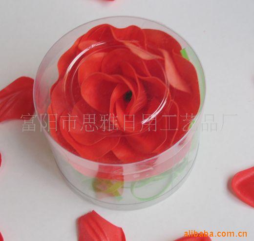 厂家直销单朵茶花香皂花花香皂纸香皂商务礼品