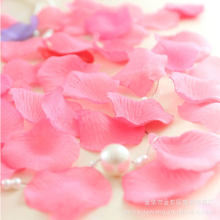 厂家直销各种结婚婚礼场景婚房布置装饰仿真玫瑰花瓣床撒花