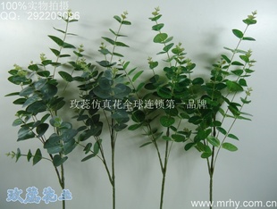 高支叶仿真PU叶子插花用品仿真花批发仿真花厂家