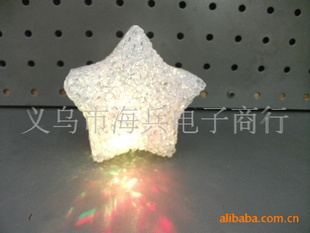 五角星镂空投影灯/EVA灯饰/七彩米粒灯/七彩水晶球/混批