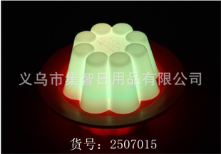 批发2507015果冻布丁七彩小夜灯厂家直销整箱起批