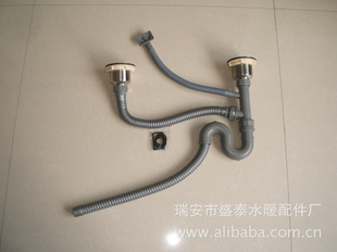 厂家直销不锈钢水槽下水器,下水配件
