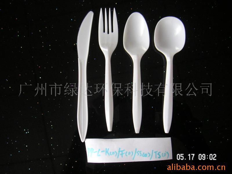 一次性餐具,轻型PP叉勺,2.5g叉勺