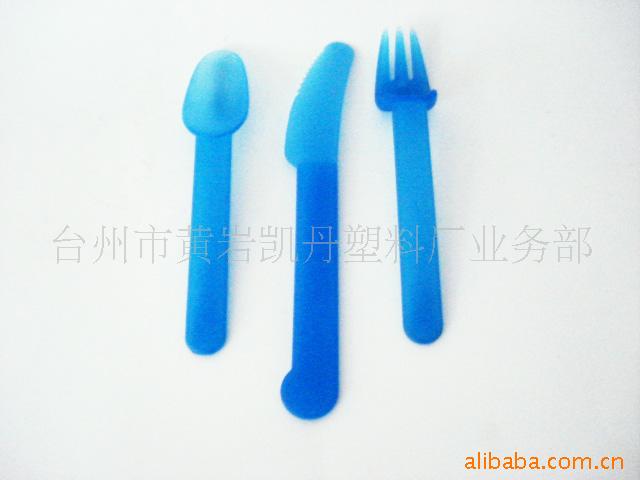 塑料叉勺PP野餐具套餐子勺子叉子