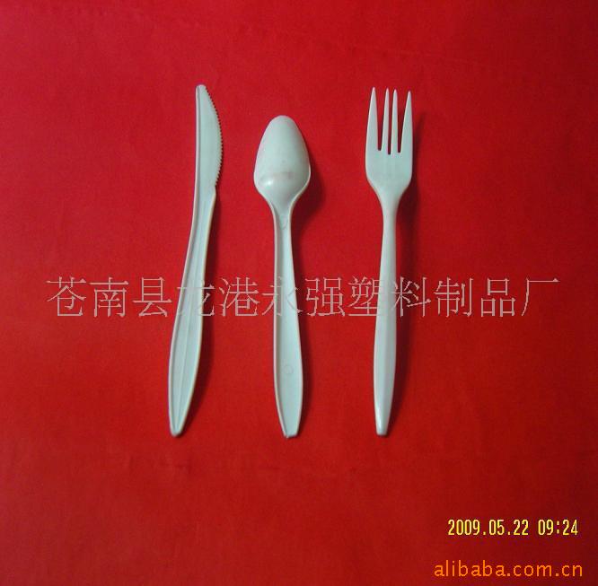 蛋糕塑料,叉,勺(图)