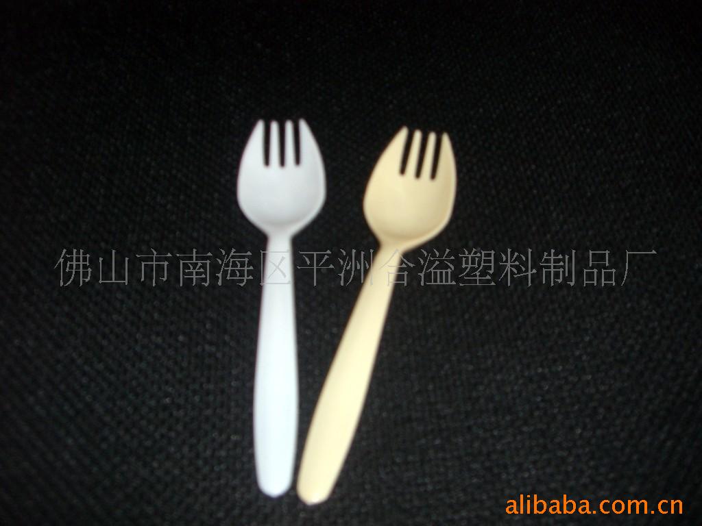 大叉更一次性餐具,一次性叉勺,