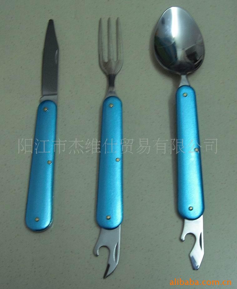 铝柄餐具/、叉、匙/不锈钢餐具