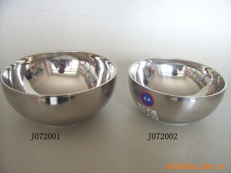 不锈钢餐具/小号不锈钢碗J072002