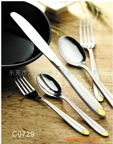 不锈钢西餐具,,叉,勺,家居用品,酒店用品