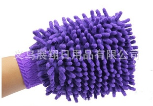义乌.雪尼尔单面手套洗车手套清洁手套雪尼尔手套.手套