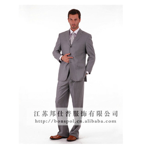 提供定做欧码西装加工、男士外贸西服加工