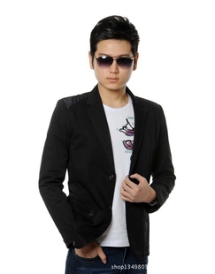 特价2013春季热卖简约休闲男士热卖春装休闲棉西服外套