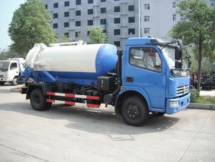 东风吸污车,10立方,170马力,密封抽运沼渣淤泥粪便,环保免征车型