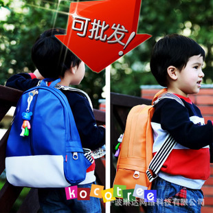 批发韩国暴力熊造型可爱儿童书包pu小学生双肩背包潮款
