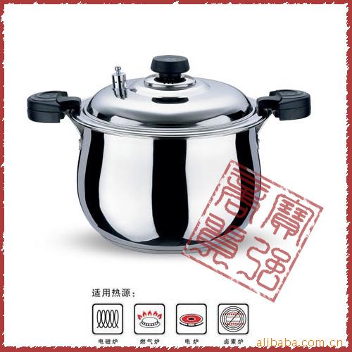 批发家居振能不锈钢炊具不锈钢低压锅