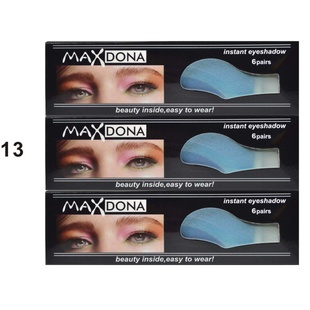 厂家直销内外贸Maxdona便利眼影贴13#