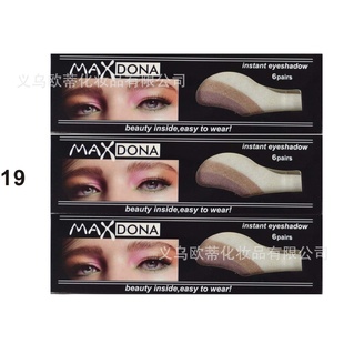 厂家直销内外贸Maxdona便利眼影贴19#