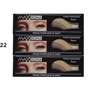 厂家直销内外贸Maxdona便利眼影贴22#
