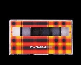 (出口版)MAC苏格兰格子六眼影2010年圣诞限量版