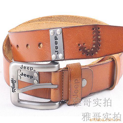 批发JEEP真腰带皮腰带